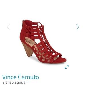 🔥Vince Camuto Elanso Sandal in red